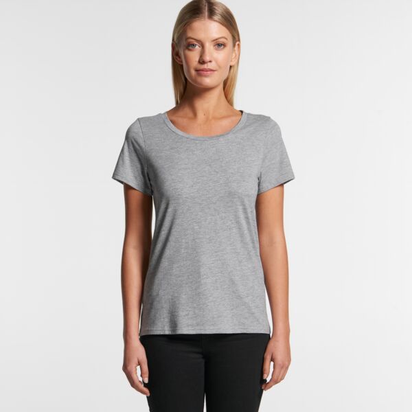 AS Colour / Wo's SHALLOW SCOOP TEE Thumbnail