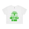 AS Colour / Wo's CROP TEE Thumbnail